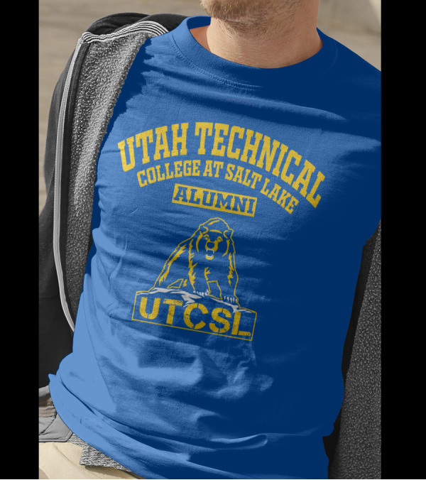 Utah Technical College At Salt Lake Alumni UTCSL Bear T-Shirt