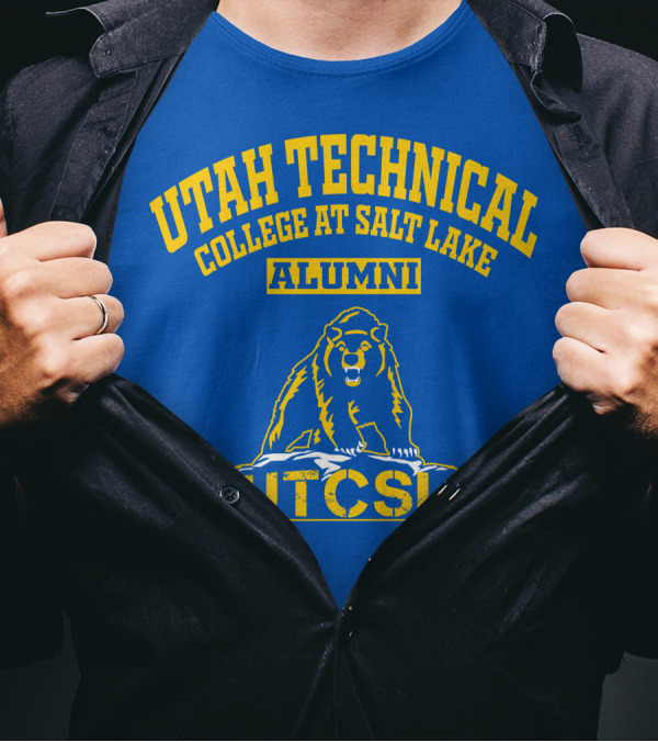 Utah Technical College At Salt Lake Alumni UTCSL Bear T-Shirt