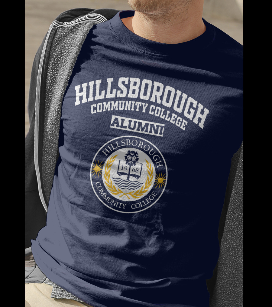 Hillsborough Community College Alumni 1968 Seal T-Shirt