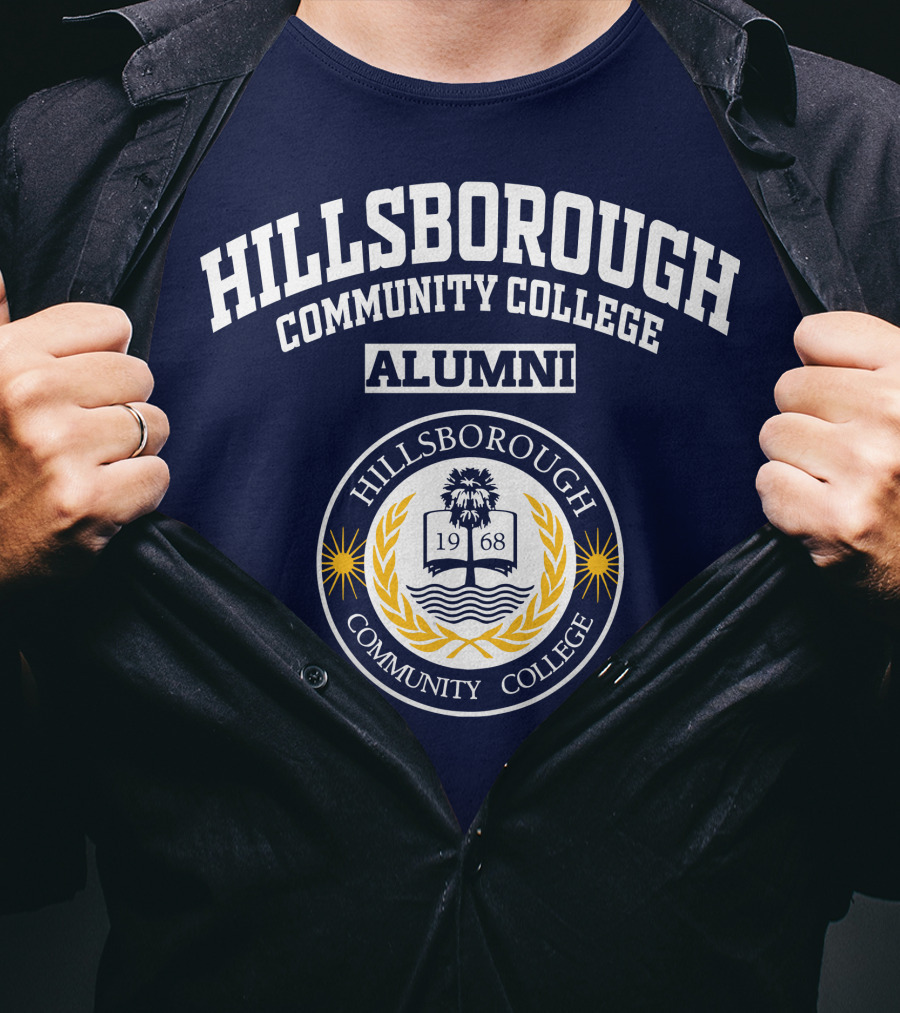 Hillsborough Community College Alumni 1968 Seal T-Shirt