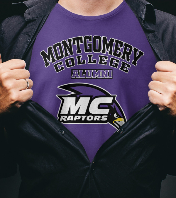 Montgomery College Alumni MC Raptors T-Shirt