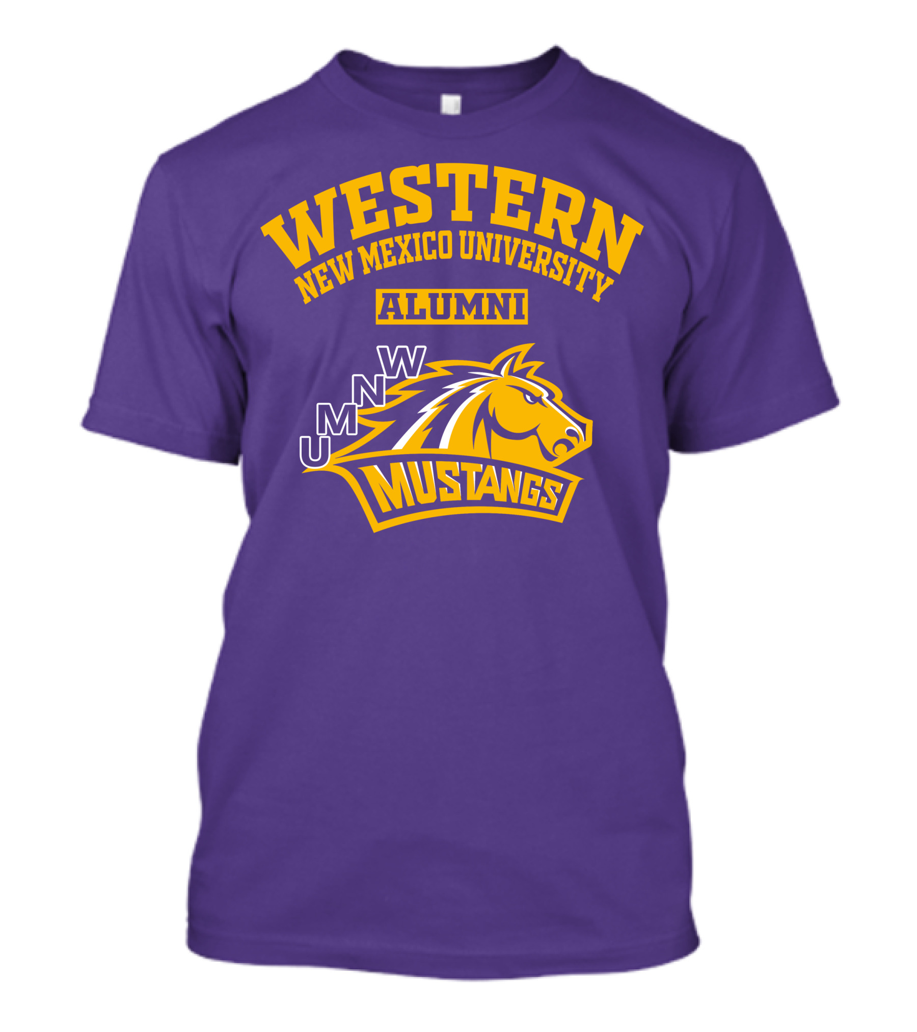 Western New Mexico University Alumni Mustangs Unm Wnmu T-Shirt