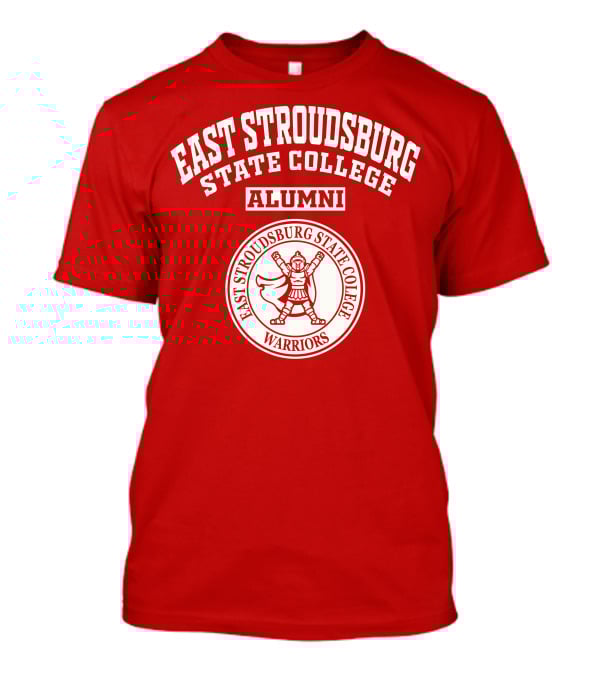 East Stroudsburg State College Alumni Warriors T-Shirt