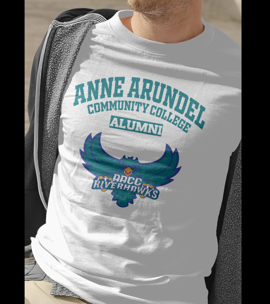 Anne Arundel Community College Alumni AACC Riverhawks T-Shirt