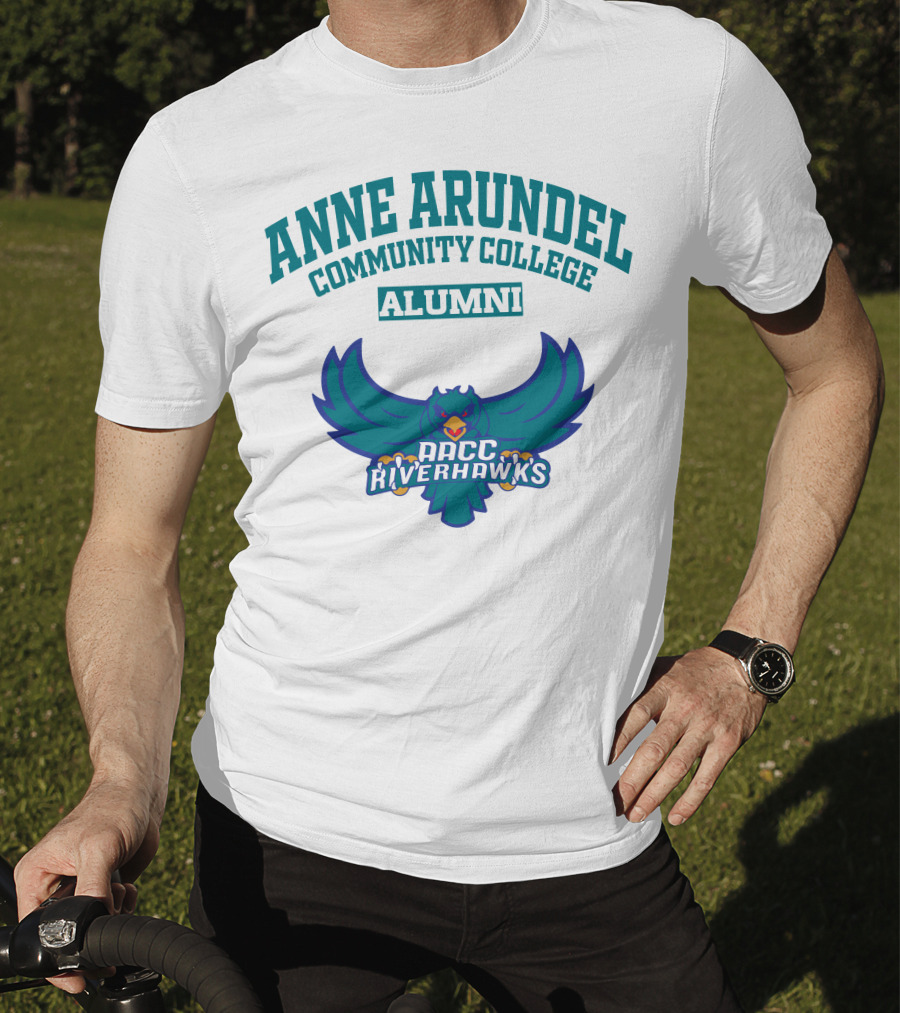 Anne Arundel Community College Alumni AACC Riverhawks T-Shirt