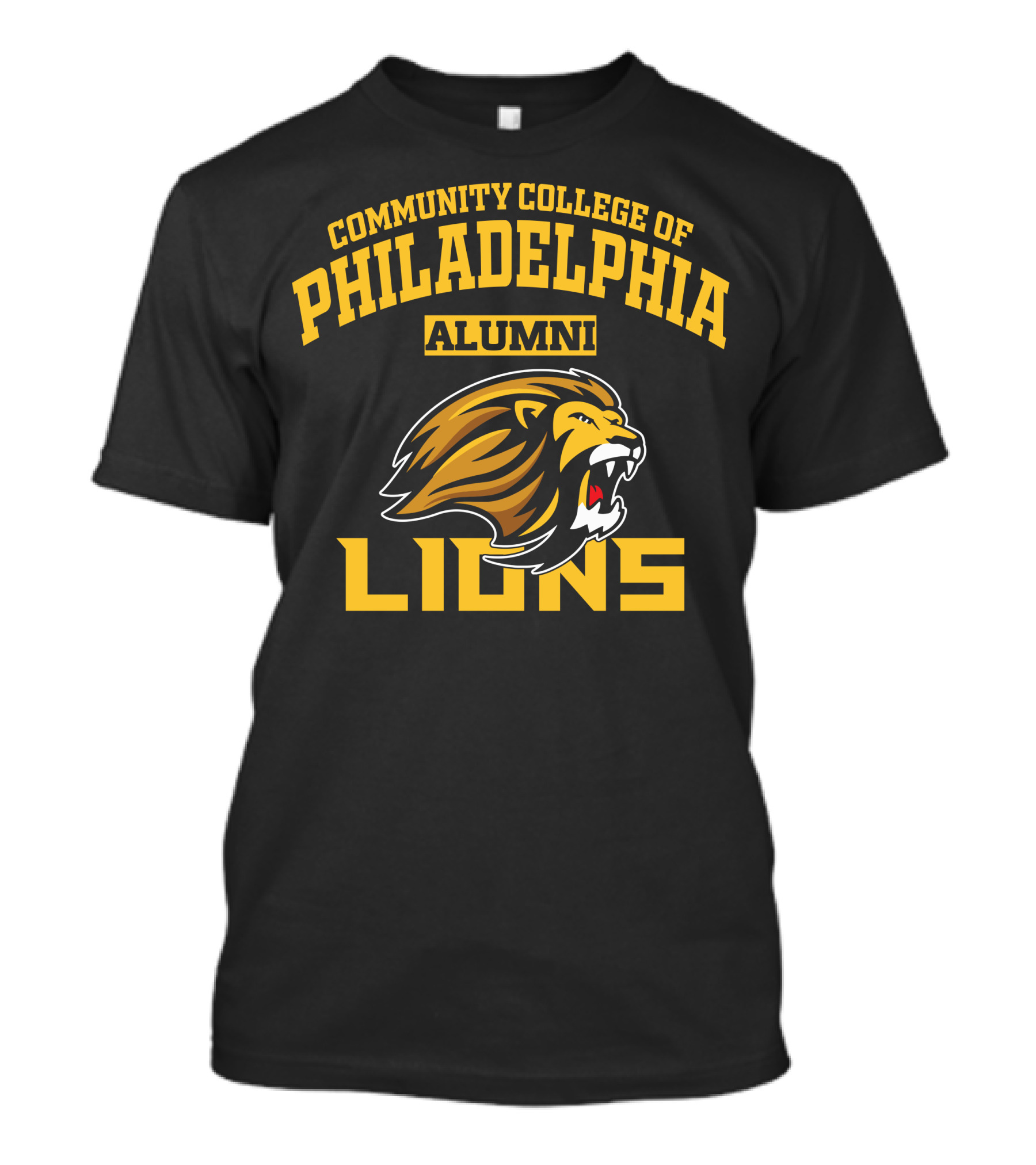 Community College Of Philadelphia Alumni Lions T-Shirt