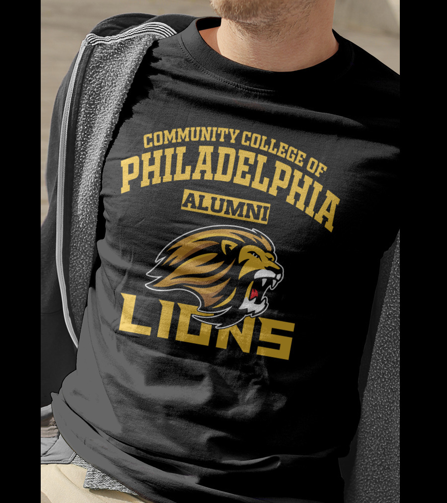 Community College Of Philadelphia Alumni Lions T-Shirt