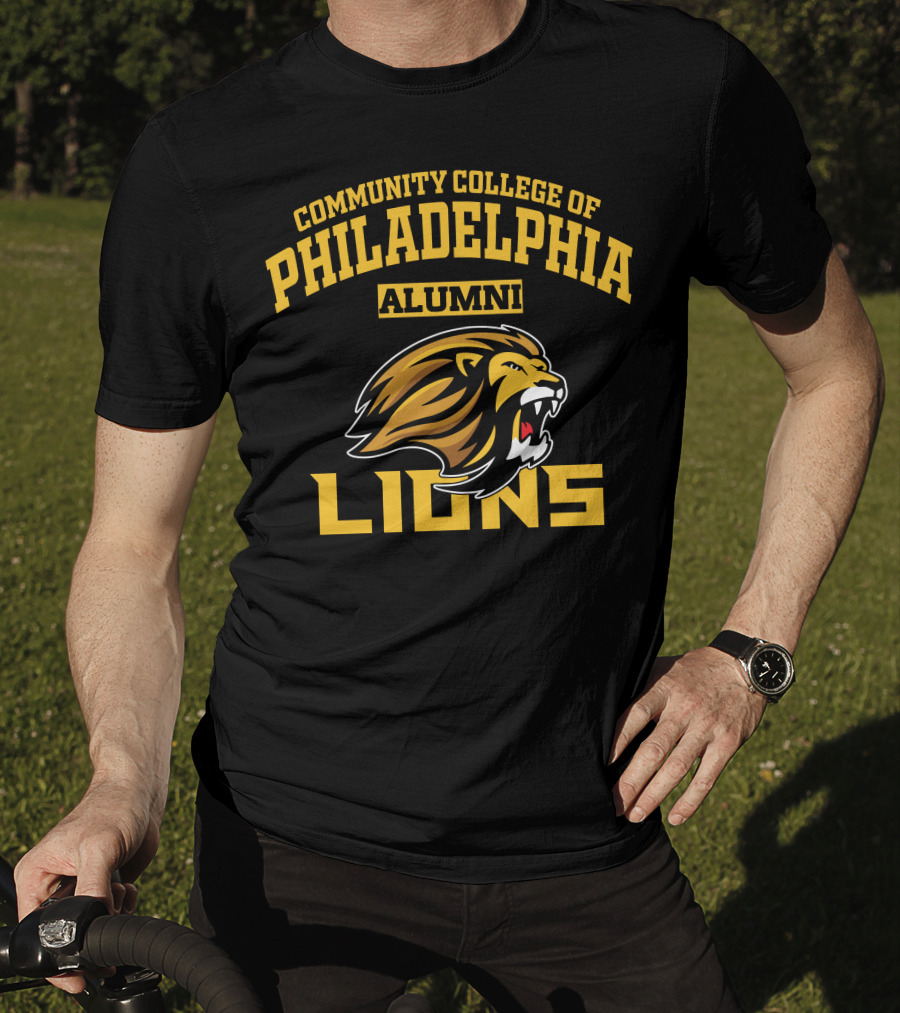 Community College Of Philadelphia Alumni Lions T-Shirt