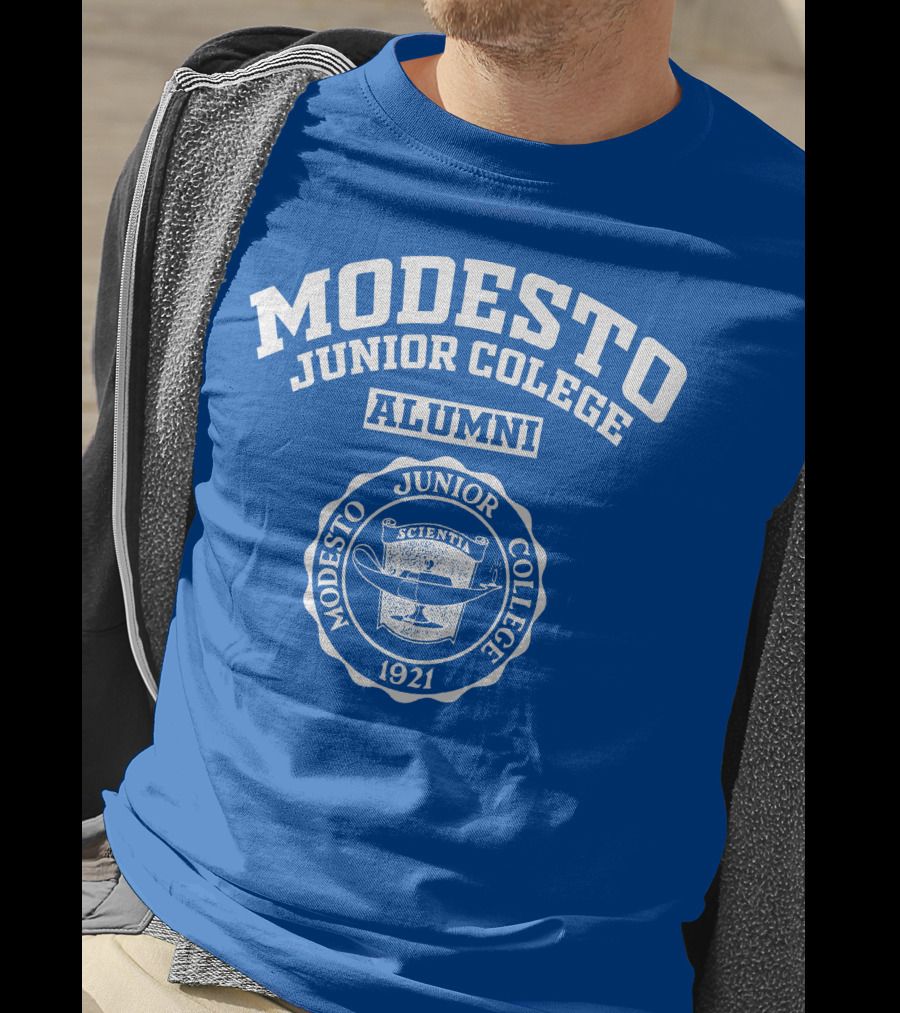 Modesto Junior College Alumni Scientia Seal 1921 T-Shirt