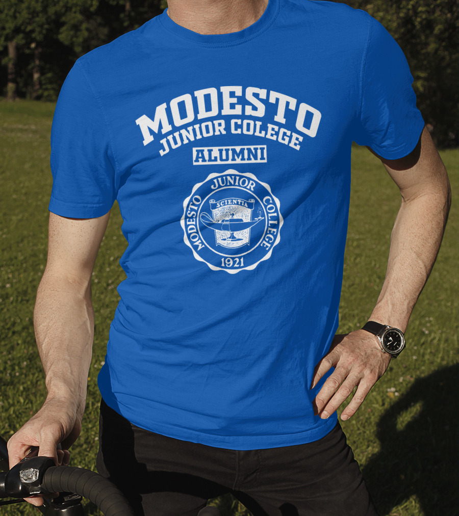 Modesto Junior College Alumni Scientia Seal 1921 T-Shirt