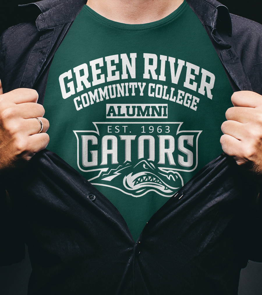 Green River Community College Alumni Est. 1963 Gators T-Shirt
