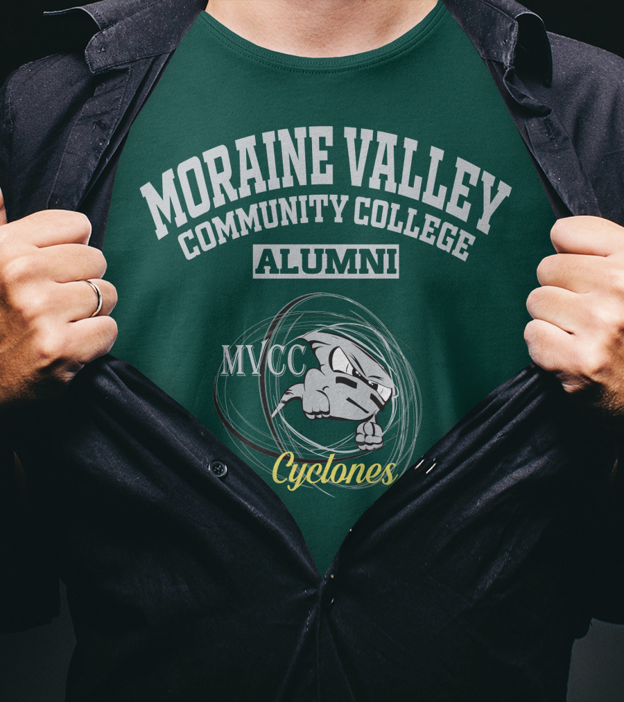 Moraine Valley Community College Alumni MVCC Cyclones T-Shirt