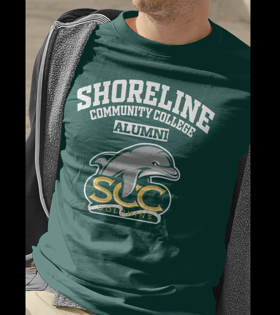 Shoreline Community College Alumni SCC Dolphins T-Shirt