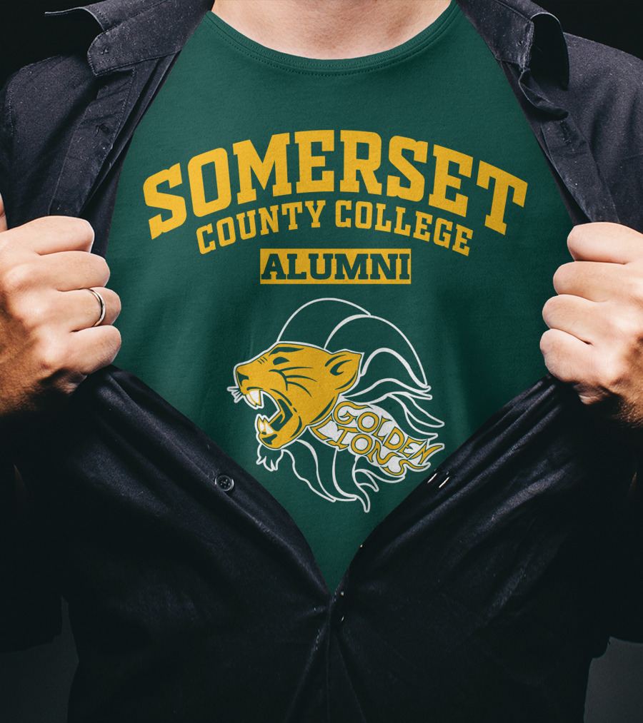 Somerset County College Alumni Golden Lions T-Shirt