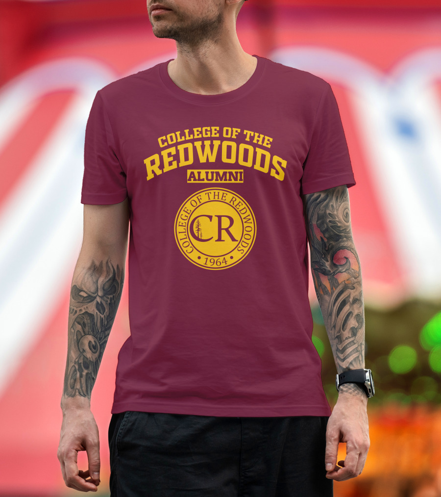 College of the Redwoods Alumni 1964 CR T-Shirt