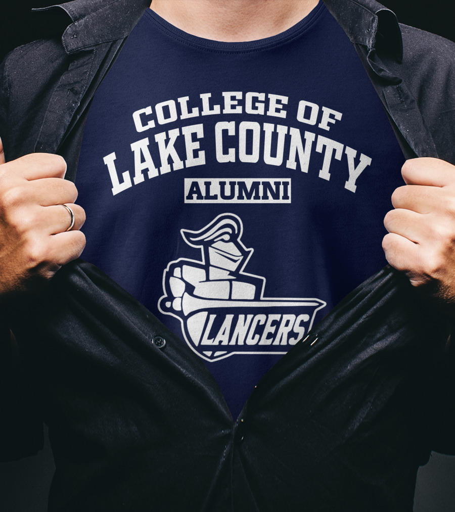 College Of Lake County Alumni Lancers T-Shirt