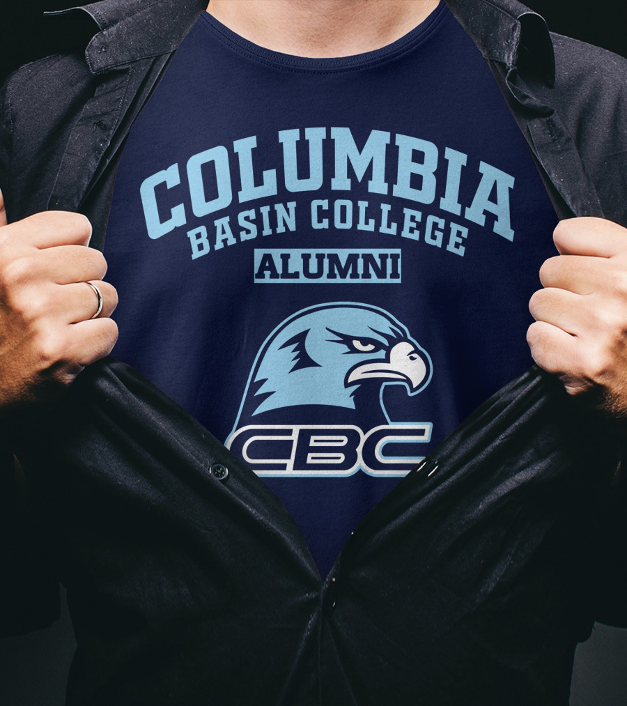 Columbia Basin College Alumni CBC Hawk T-Shirt