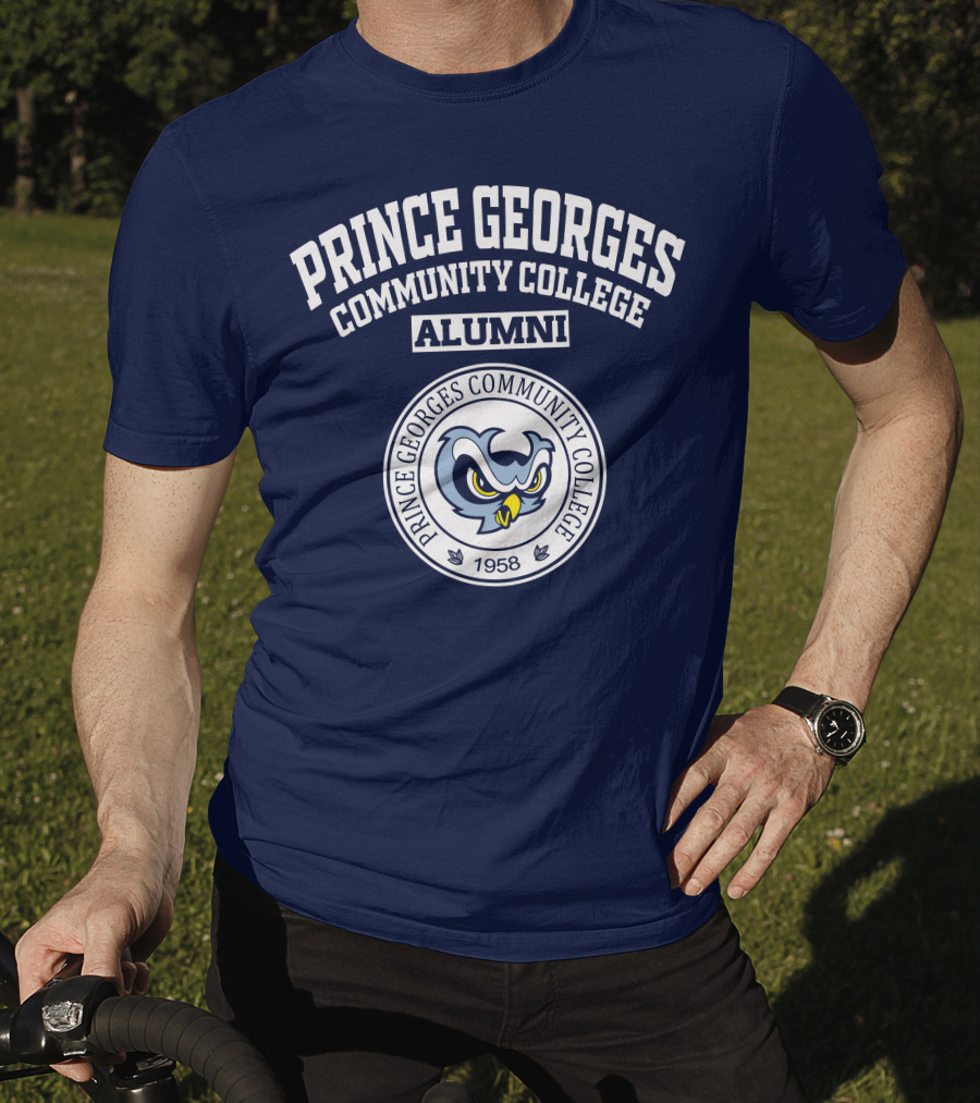 Prince Georges Community College Alumni 1958 Owl T-Shirt