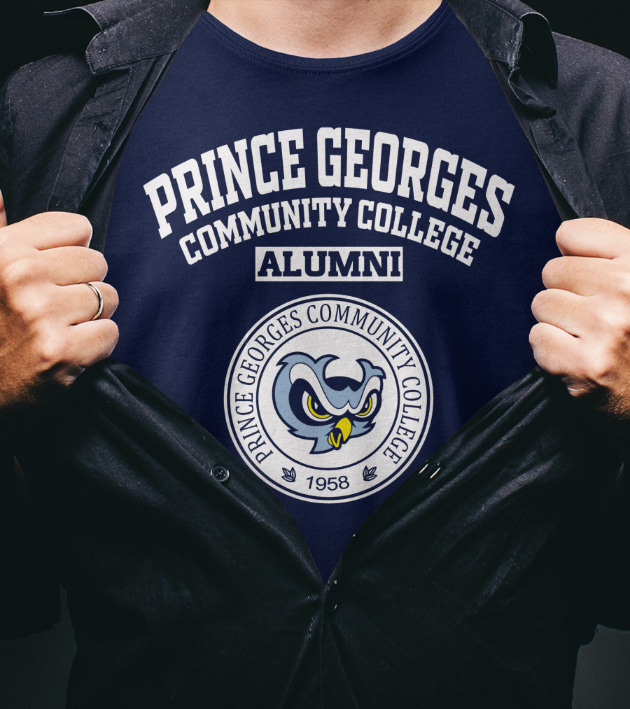 Prince Georges Community College Alumni 1958 Owl T-Shirt