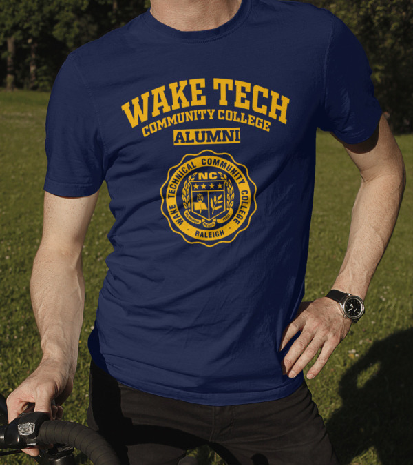 Wake Technical Community College Raleigh Alumni Seal T-Shirt