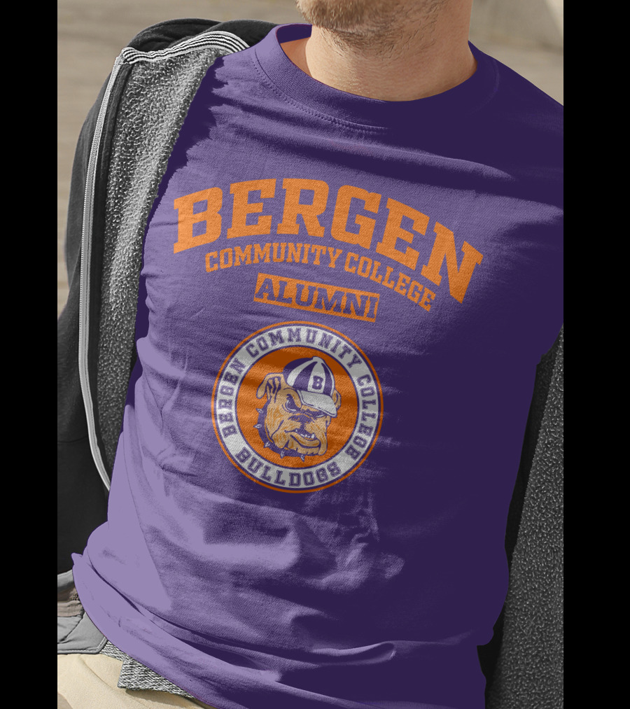 Bergen Community College Alumni Bulldogs T-Shirt