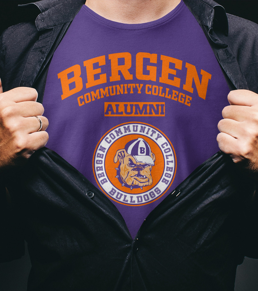Bergen Community College Alumni Bulldogs T-Shirt