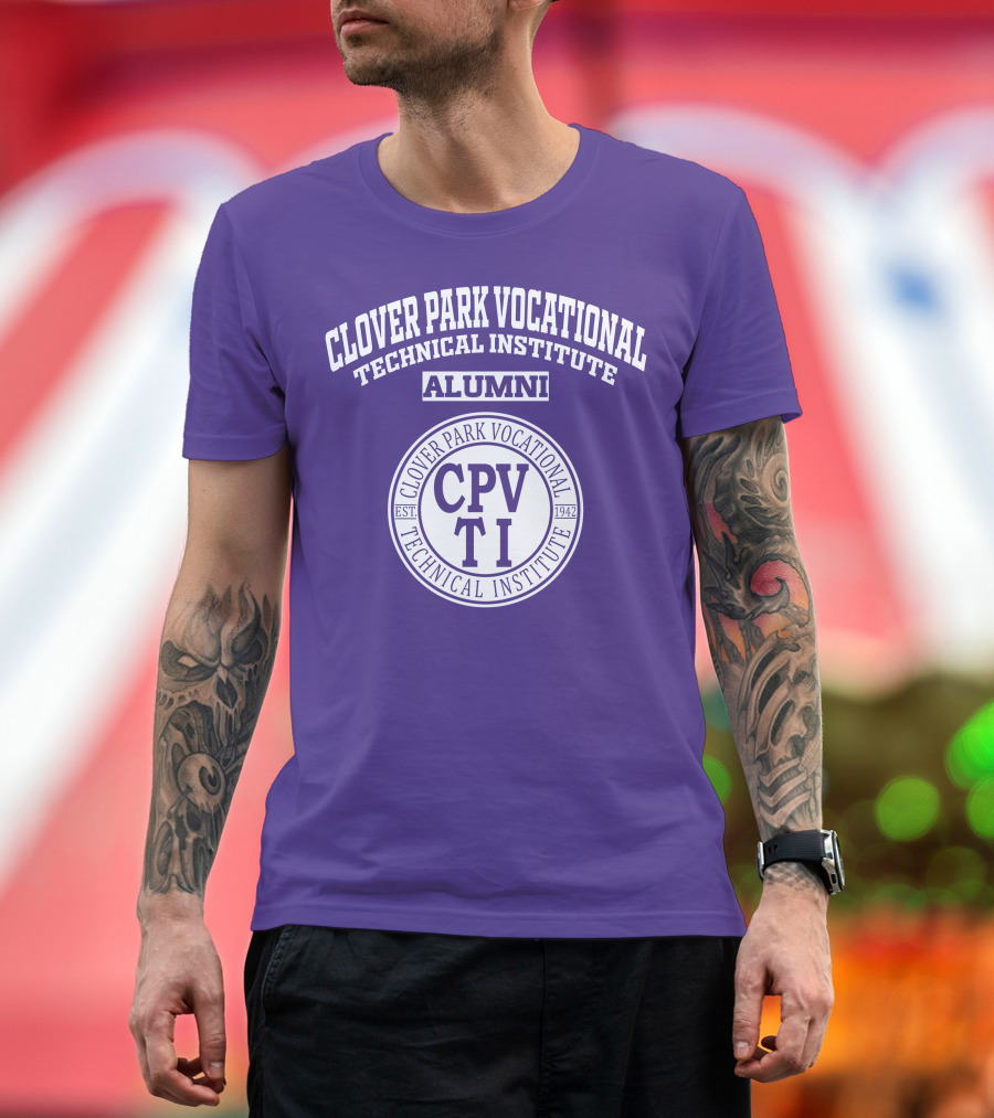 Clover Park Vocational Technical Institute Alumni CPVTI Est 1942 T-Shirt