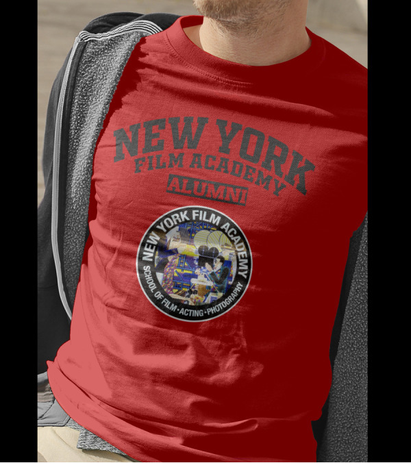 NEW YORK FILM ACADEMY ALUMNI SCHOOL OF FILM ACTING PHOTOGRAPHY T-Shirt