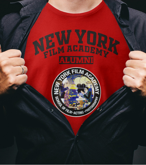 NEW YORK FILM ACADEMY ALUMNI SCHOOL OF FILM ACTING PHOTOGRAPHY T-Shirt