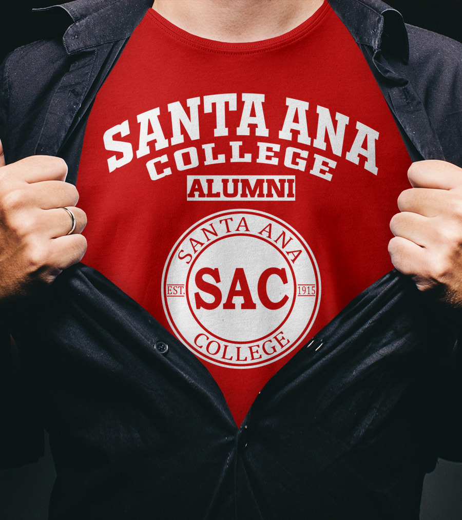 Santa Ana College Alumni SAC Est 1915 T-Shirt