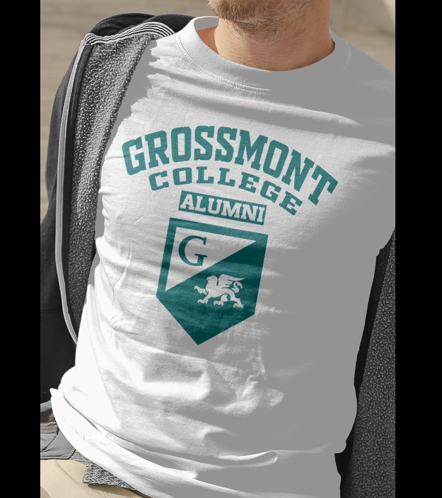 Grossmont College Alumni Griffin Shield Emblem T-Shirt
