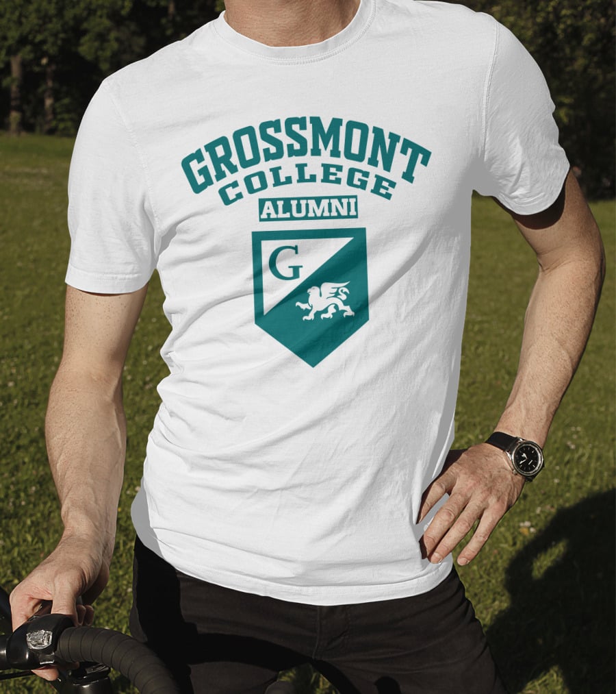 Grossmont College Alumni Griffin Shield Emblem T-Shirt
