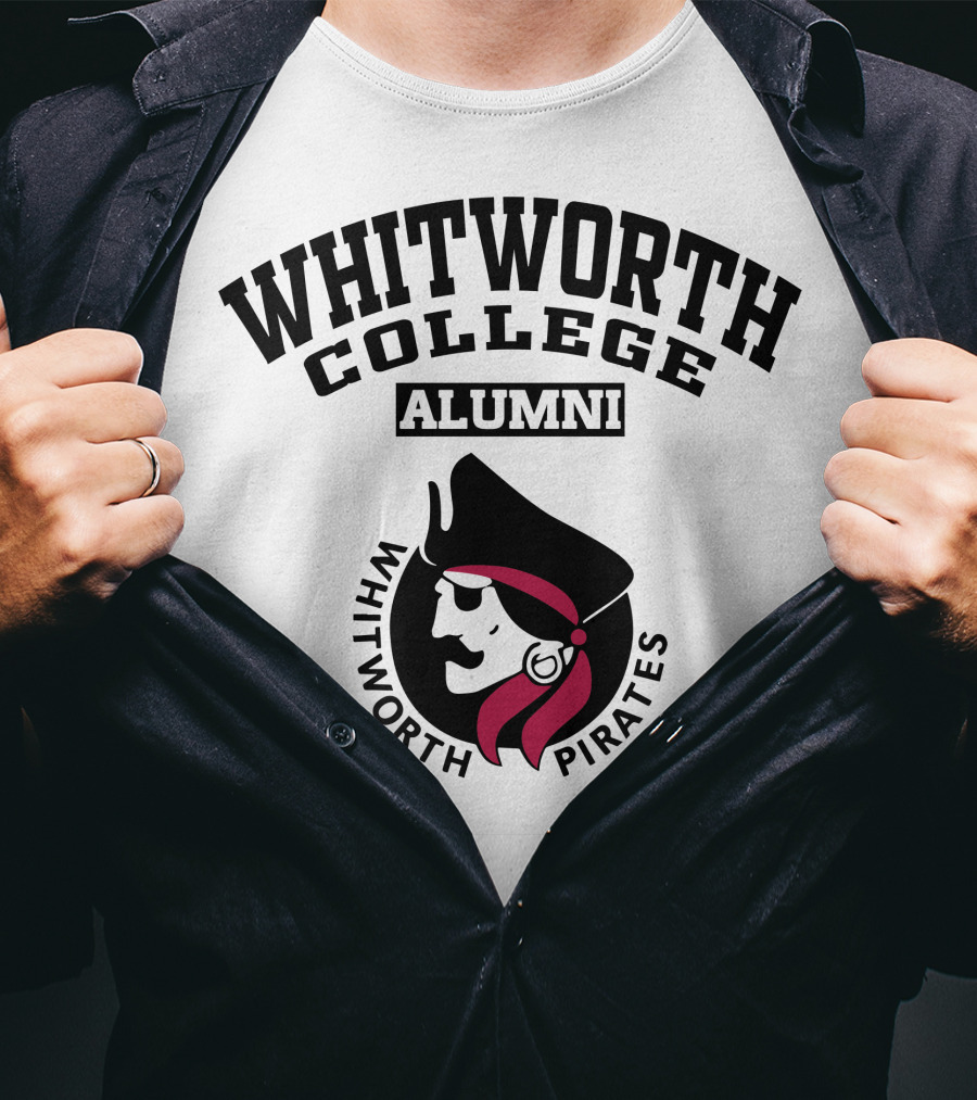 Whitworth College Alumni Whitworth Pirates T-Shirt