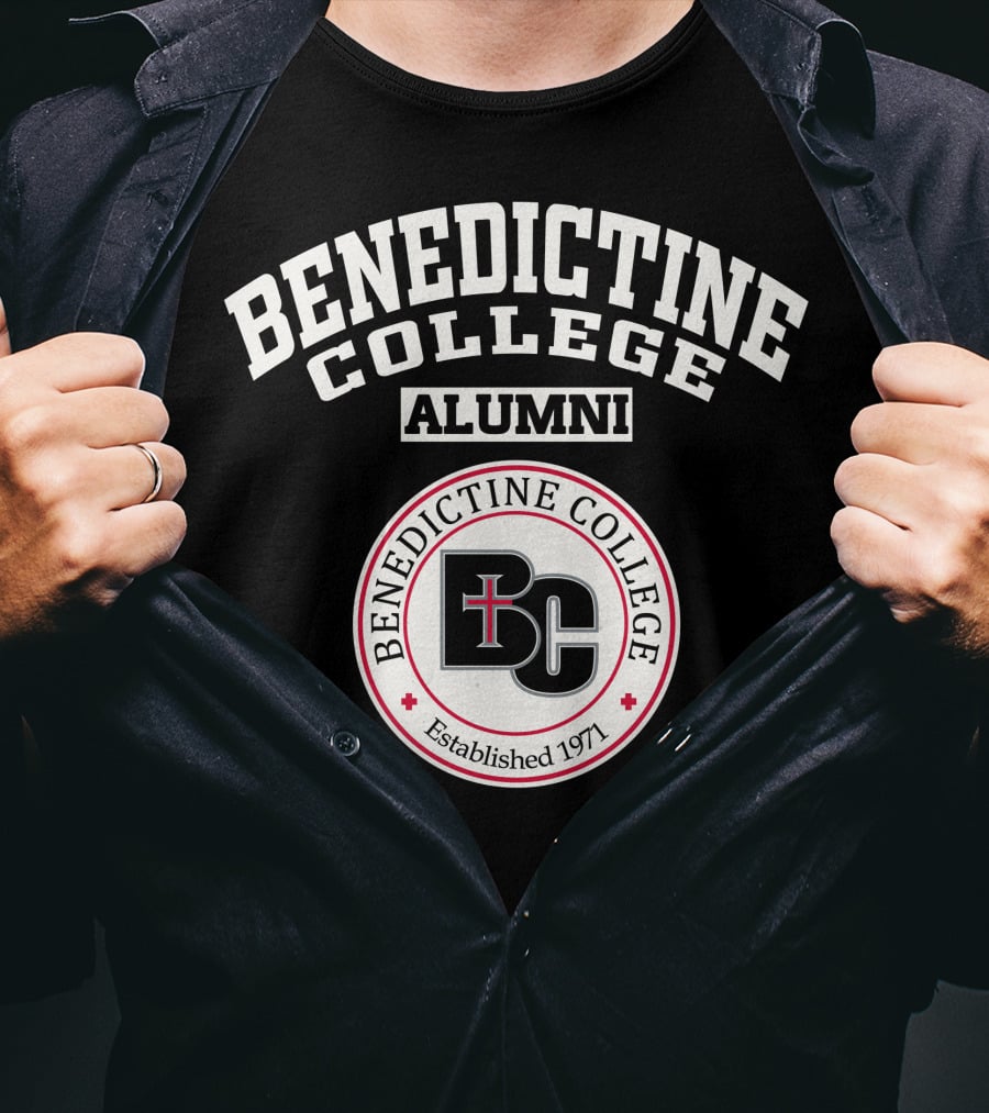 Benedictine College Alumni BC Logo Established 1971 T-Shirt
