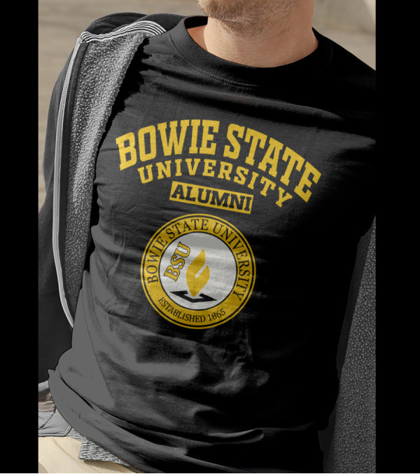 Bowie State University Alumni BSU Established 1865 T-Shirt