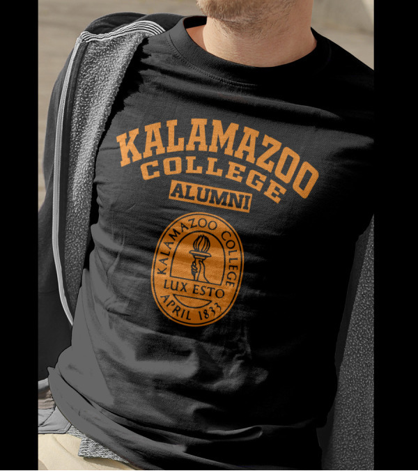 Kalamazoo College Alumni Lux Esto April 1833 T-Shirt