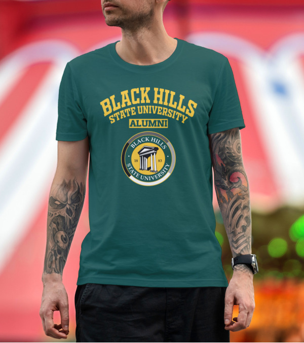 Premium T-Shirt: Black Hills State University Alumni 1883 T-Shirt Black Hills State University Alumni 1883 T-Shirt