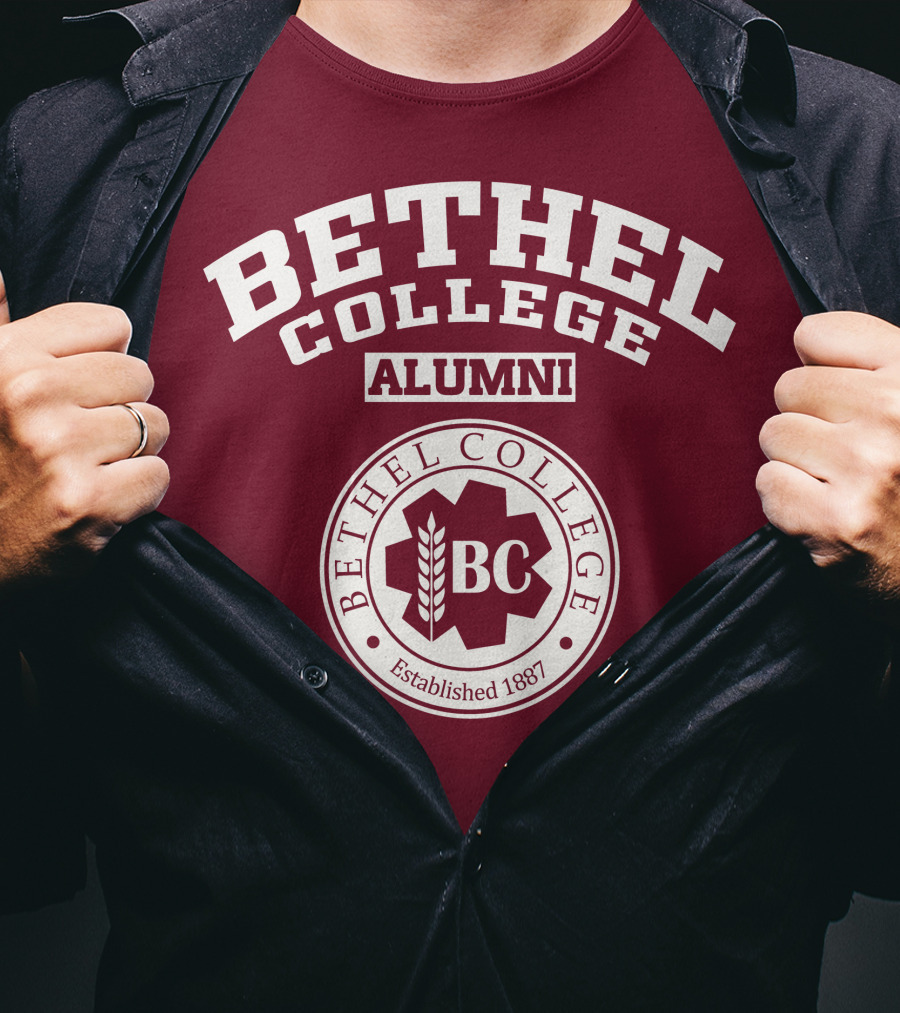 Bethel College Alumni BC Established 1887 T-Shirt