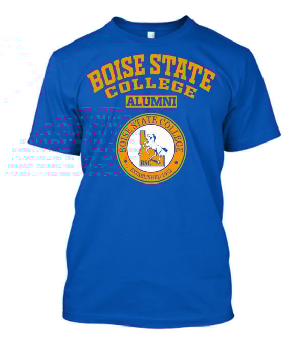 Boise State College Alumni BSC Established 1932 T-Shirt