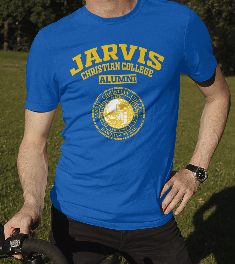 Jarvis Christian College Alumni Hawkins Texas Christian Service Industry Knowledge T-Shirt