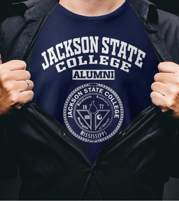 Jackson State College Alumni Mississippi 1877 Seal T-Shirt