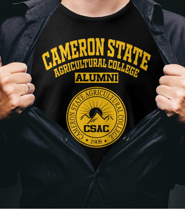 Cameron State Agricultural College Alumni CSAC 1908 T-Shirt