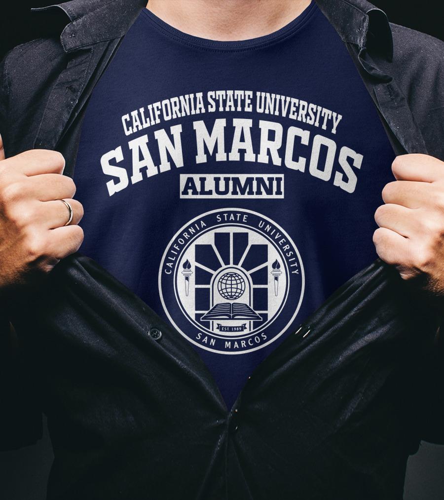 California State University San Marcos Alumni Emblem T-Shirt
