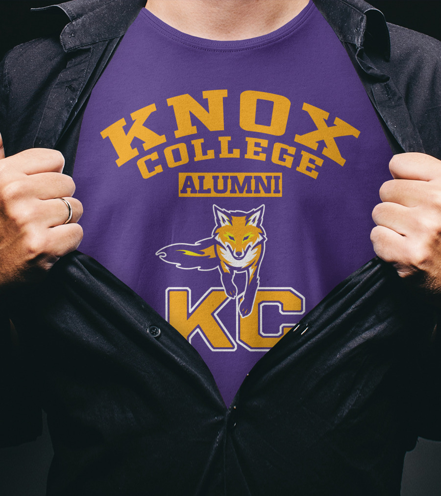 Knox College Alumni KC Fox T-Shirt