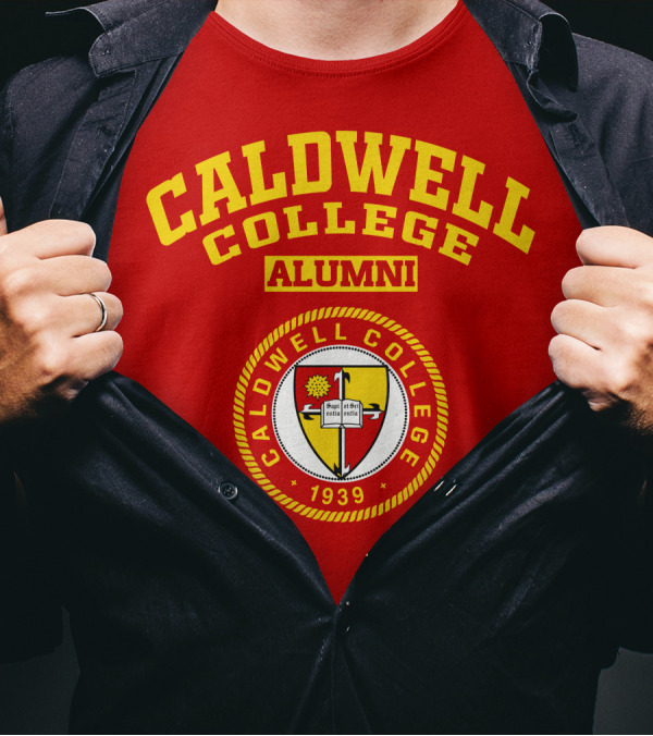 Caldwell College Alumni 1939 Shield Emblem T-Shirt