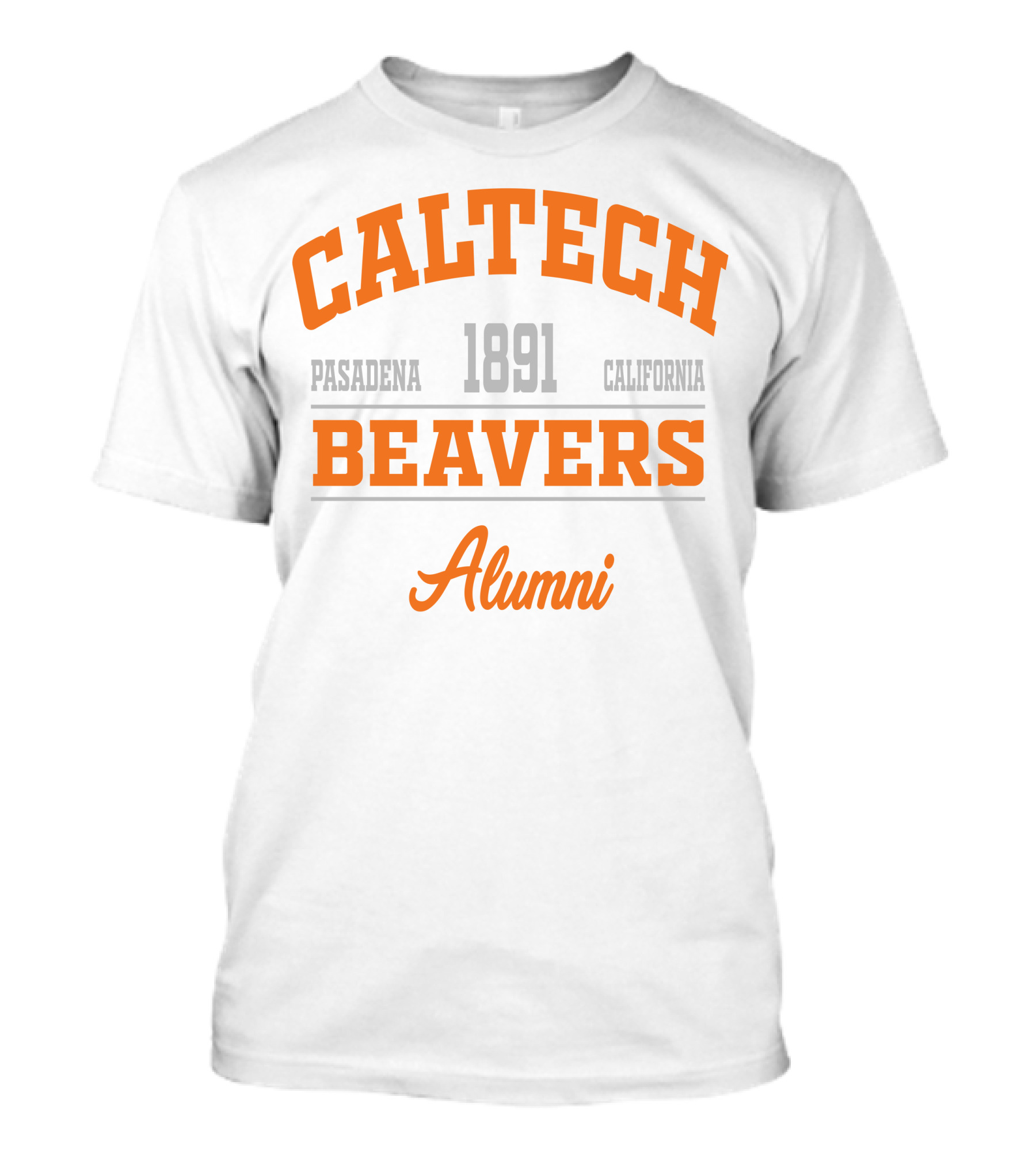 Caltech Beavers Alumni 1891 Pasadena California T-Shirt