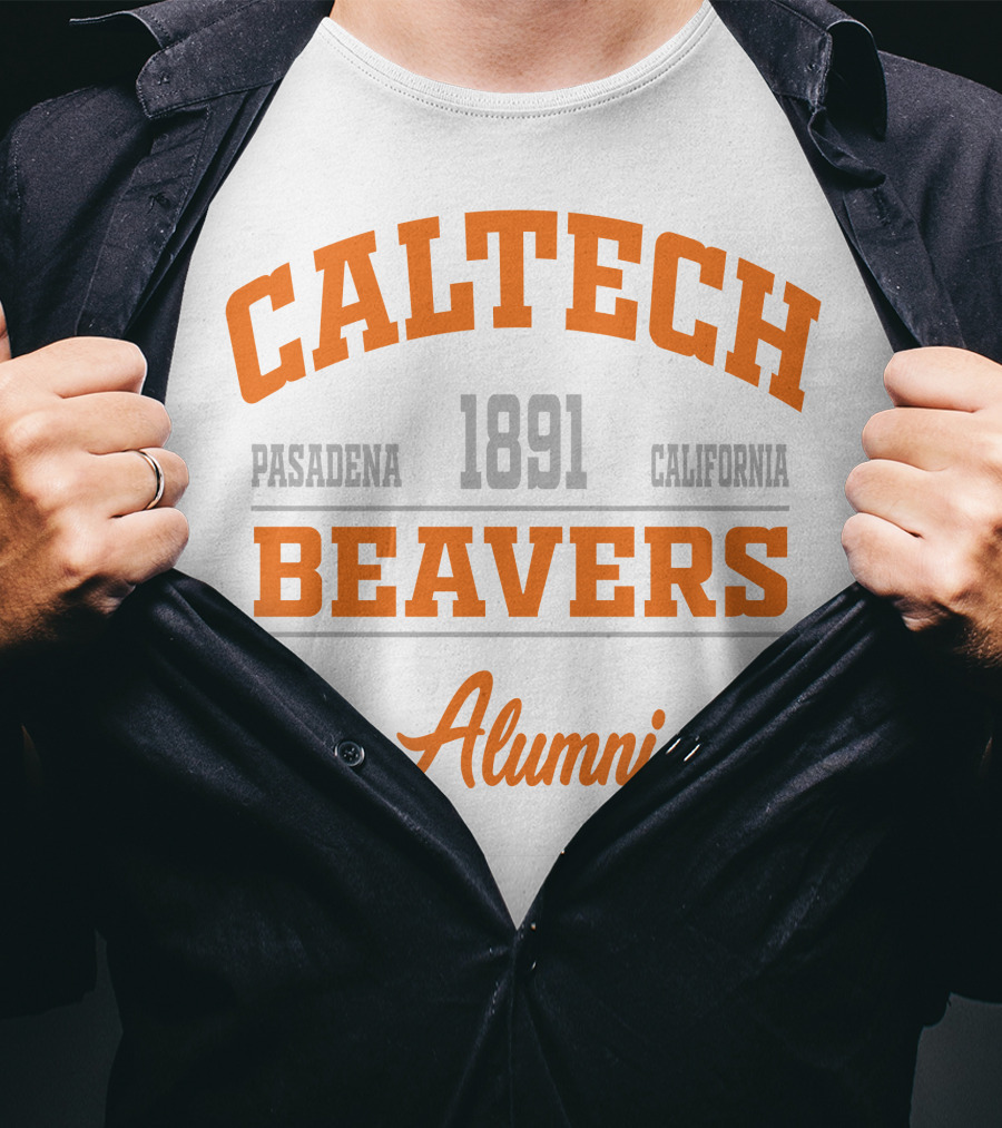 Caltech Beavers Alumni 1891 Pasadena California T-Shirt