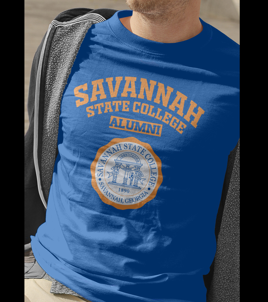 Savannah State College Alumni Seal 1890 Savannah Georgia T-Shirt