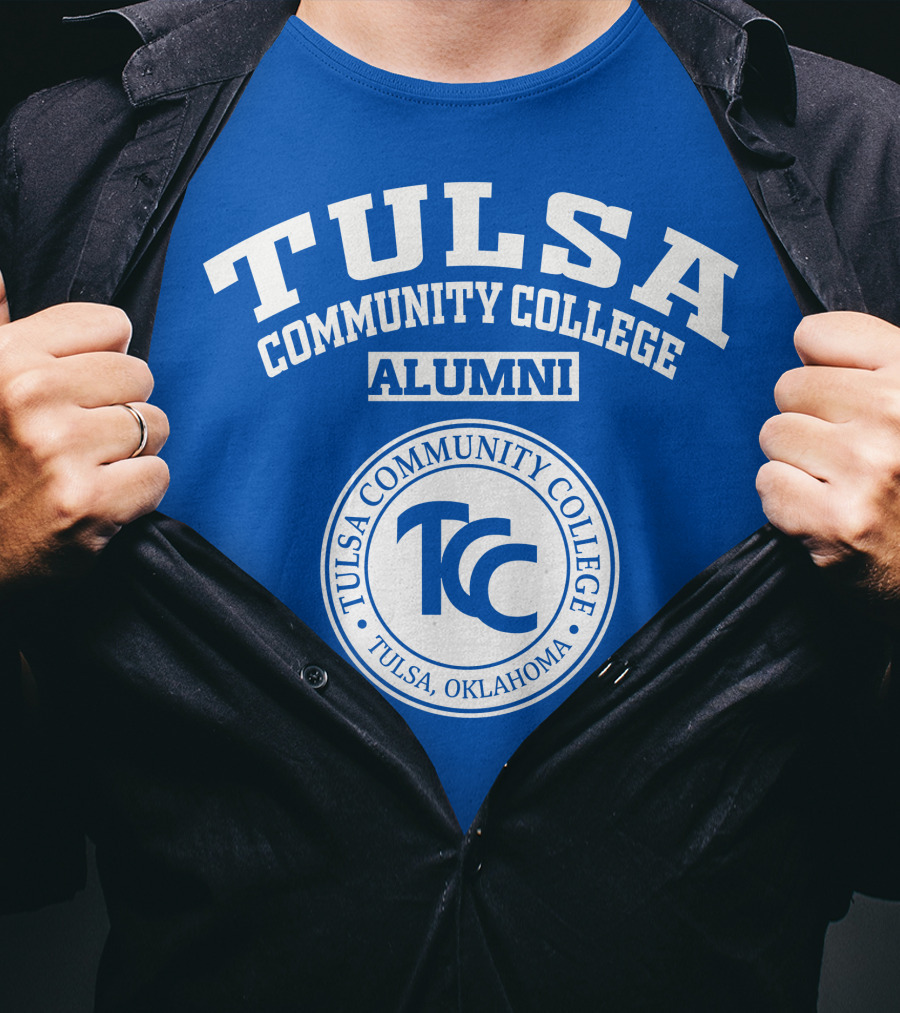 Tulsa Community College Alumni TCC Logo Tulsa Oklahoma T-Shirt