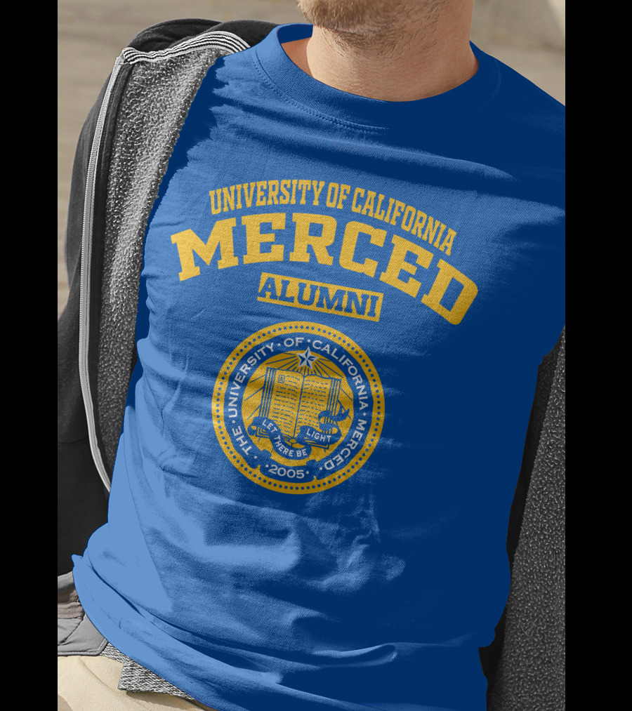 University Of California Merced Alumni 2005 Seal Let There Be Light T-Shirt
